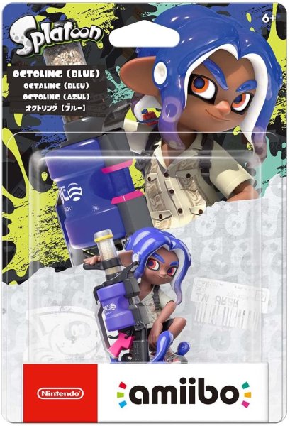 画像1: amiibo オクトリング【ブルー】(スプラトゥーンシリーズ)　【新品】 (1)