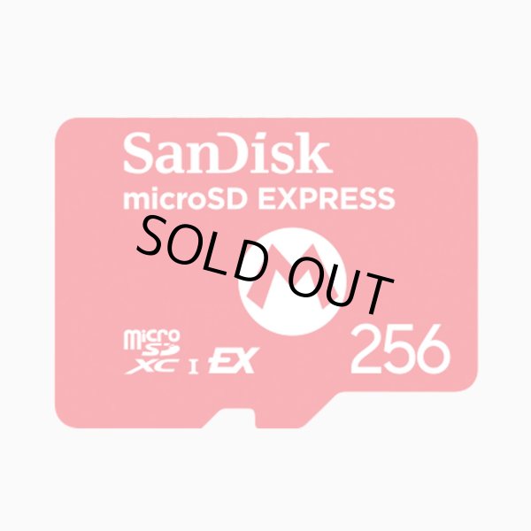 画像1: 【送料別】SanDisk microSD Express Card 256GB for Nintendo Switch 2【新品】 (1)