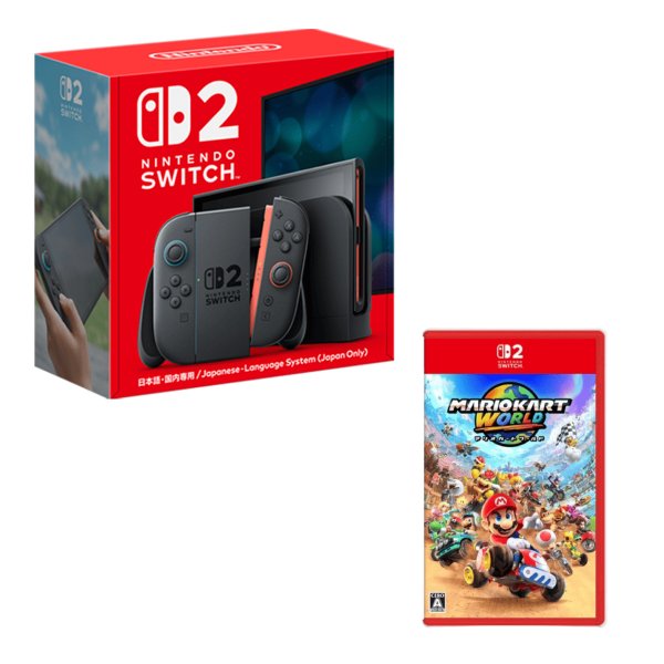 画像1: 【送料別】Nintendo Switch 2（日本語・国内専用）+ マリオカート ワールド【新品】 (1)
