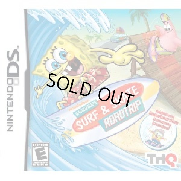 画像1: DS　SpongeBob's Surf & Skate Roadtrip (輸入版)　【新品】 (1)