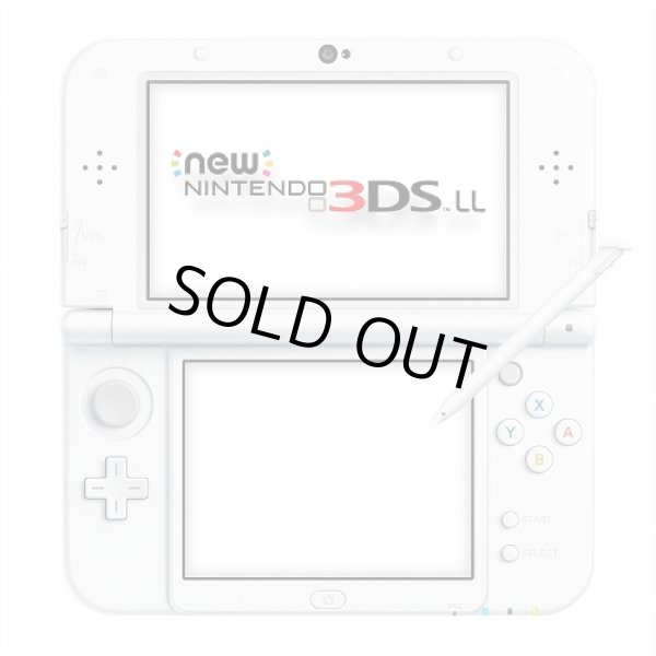 画像1: New ニンテンドー3DS LL本体 パールホワイト　【新品】 (1)