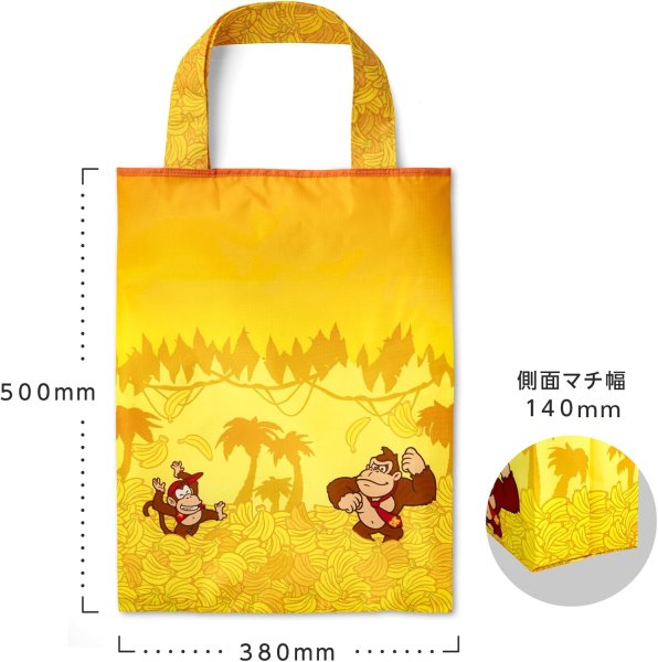 画像8: ドンキーコング　ラッピング×エコバッグ L（ネクタイ）【新品】 (8)