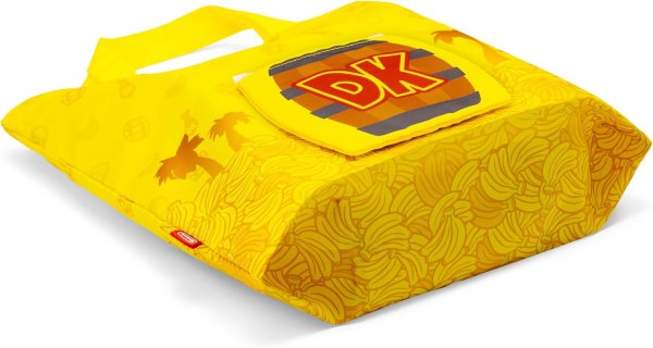 画像3: ドンキーコング　ラッピング×エコバッグ S（DKバレル）【新品】 (3)