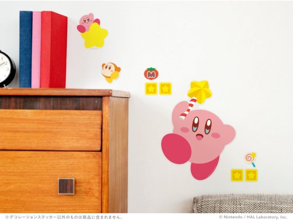 画像4: 星のカービィ　デコレーションステッカー（カービィ＆スターロッド）【新品】 (4)