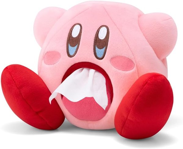 画像1: 星のカービィ　ロールペーパーホルダー（すいこみ）【新品】 (1)