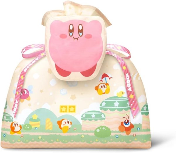 画像1: 星のカービィ　ラッピング×エコバッグ L（グリーングリーンズ）【新品】 (1)