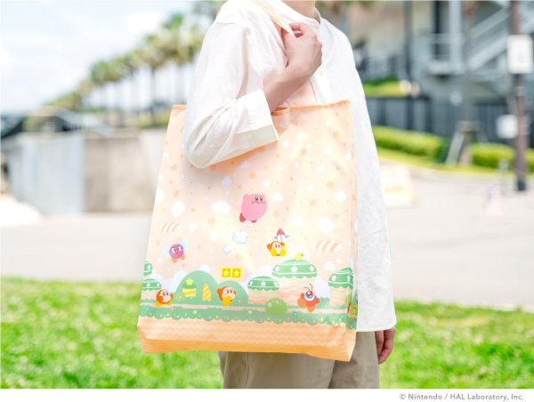 画像7: 星のカービィ　ラッピング×エコバッグ L（グリーングリーンズ）【新品】 (7)