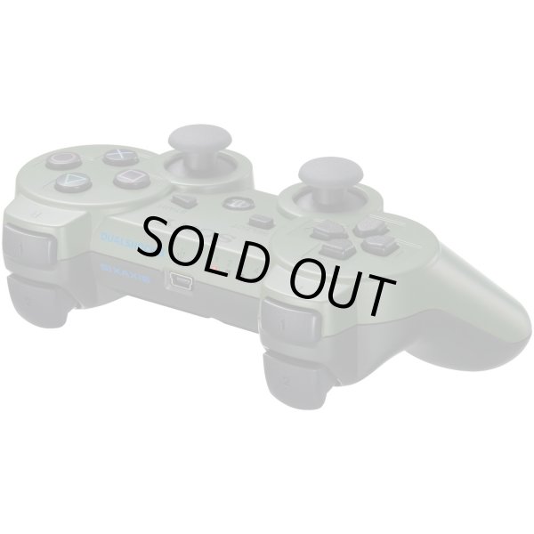 画像1: PS3　ワイヤレスコントローラ (DUALSHOCK3)ジャングル・グリーン 　【新品】 (1)