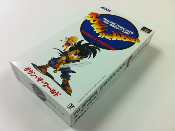 画像1: SFC　ダウン・ザ・ワールド　【新品】 (1)