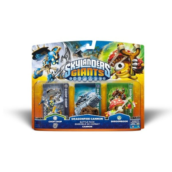 画像1: Skylanders Giants Battle Pack: Chop Chop/Dragonfire Cannon/Shroomboom スカイランダースジャイアンツ バトルパック　：　チョップ・チョップ/ドラゴンファイアー・キャノン/シャロームブーム (1)