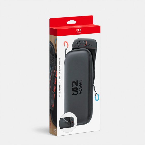 画像1: 【送料別】Nintendo Switch 2 キャリングケース（画面保護シート付き）【新品】 (1)