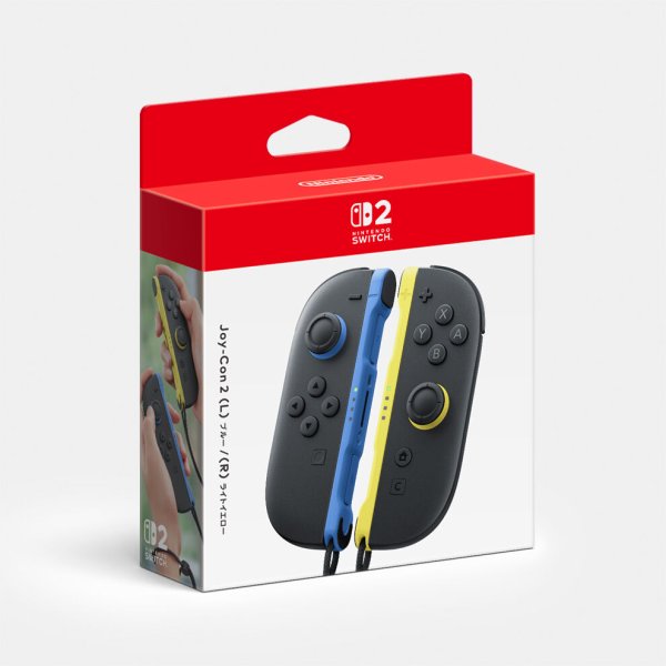 画像1: 【送料別】Joy-Con 2 (L) ブルー/(R) ライトイエロー【新品】 (1)