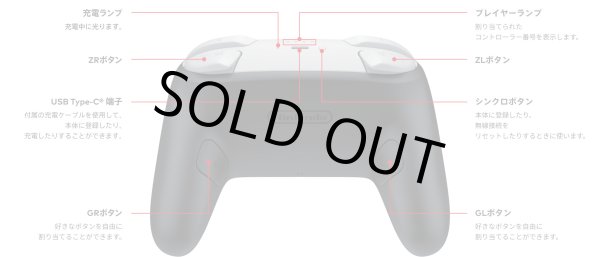 画像8: 【送料別】Nintendo Switch 2 Proコントローラー【新品】 (8)