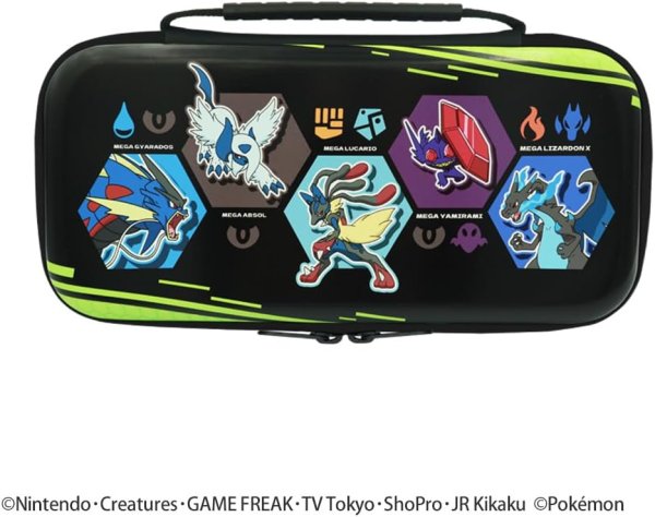 画像2: 【送料別】Nintendo Switch 2 専用スマートポーチEVA メガシンカポケモンたち【新品】 (2)