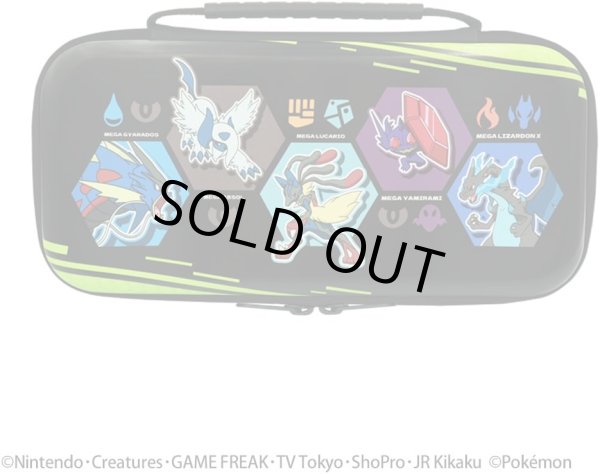 画像2: 【送料別】Nintendo Switch 2 専用スマートポーチEVA メガシンカポケモンたち【新品】 (2)