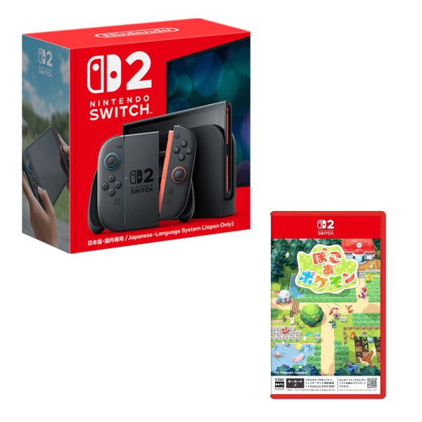 画像1: 【送料別】Nintendo Switch 2（日本語・国内専用）+ ぽこ あ ポケモン【新品】 (1)