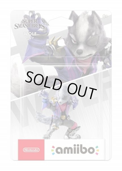 画像2: amiibo ウルフ(大乱闘スマッシュブラザーズシリーズ)　【新品】 (2)