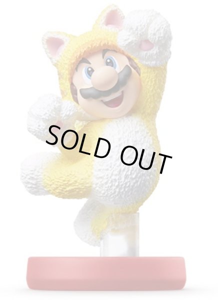 画像1: amiibo ネコマリオ（スーパーマリオシリーズ）【新品】 (1)