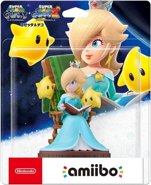 画像1: amiibo ロゼッタ&チコ(スーパーマリオシリーズ)【新品】 (1)