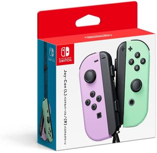 画像1: Joy-Con(L) パステルパープル/(R) パステルグリーン【新品】 (1)