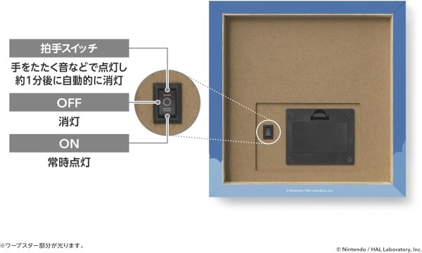 画像3: 光るキャンバスアート×ギフトボックス(カービィ)【新品】 (3)