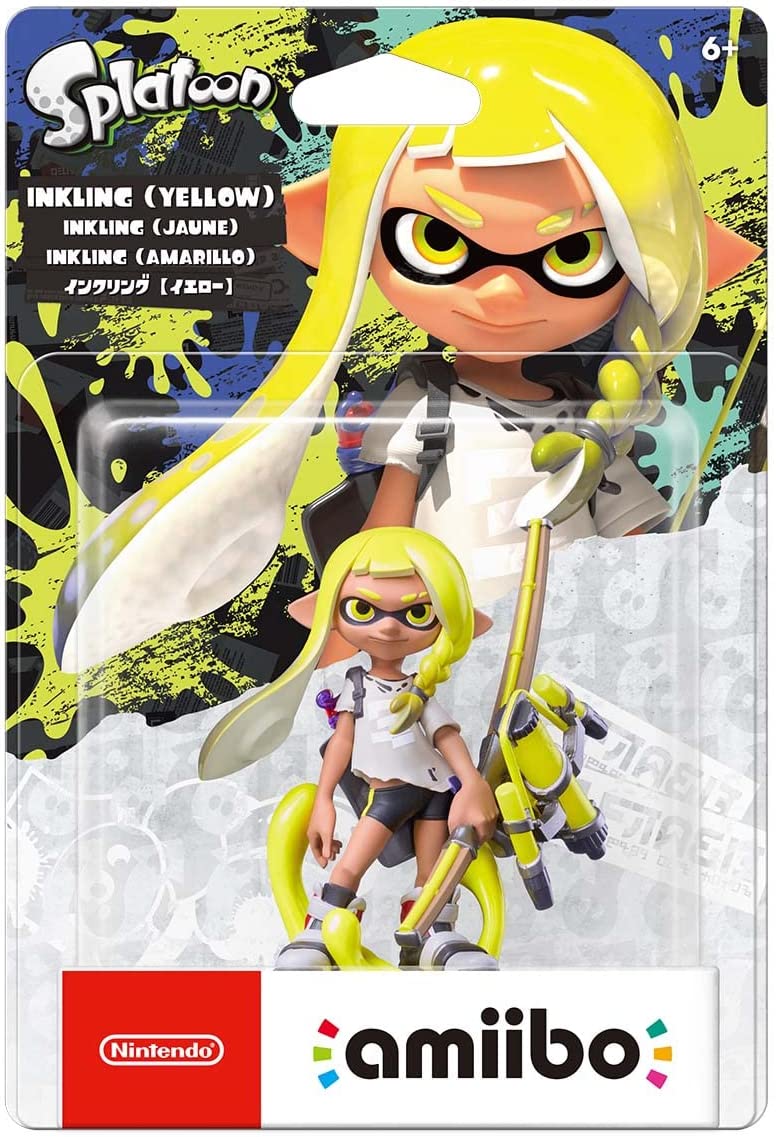 amiibo インクリング【イエロー】(スプラトゥーンシリーズ)　【新品】