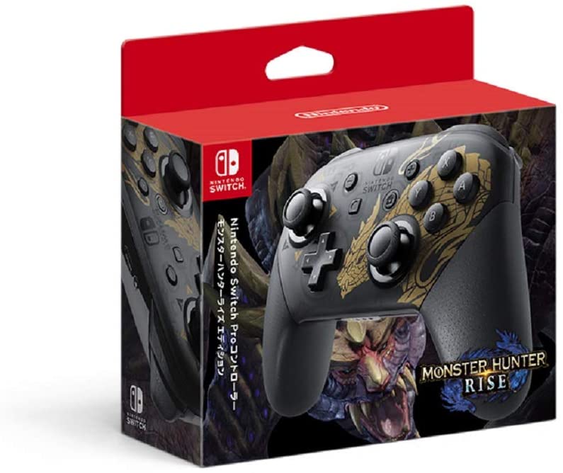Switch　Proコントローラーモンスターハンターライズエディション【新品】