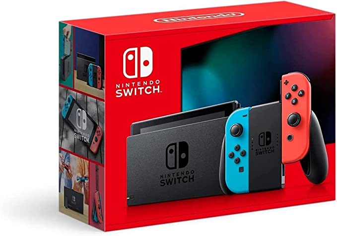 画像1: Nintendo Switch Joy-Con (L) ネオンブルー/ (R) ネオンレッド　新パッケージ版【新品】